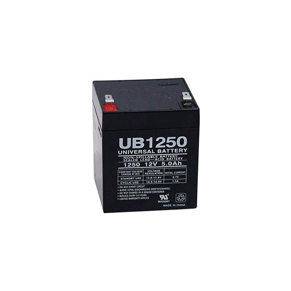 Universal Power Group Battery, 12V DC, Lead Acid Chemistry - UB1250