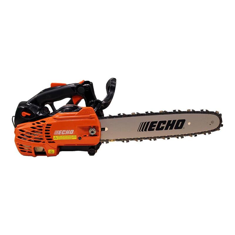 Sierra de cadena arborista con mango superior de la serie X de ECHO de 14 pulgadas y 25.0 cc de gasolina de 2 tiempos con sistema de corte SpeedCut Nano 80TXL de baja vibración - CS-2511TN-14