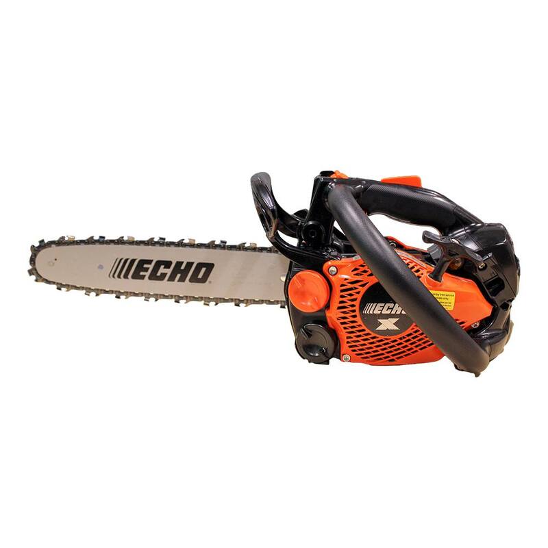 Sierra de cadena arborista con mango superior de la serie X de ECHO de 14 pulgadas y 25.0 cc de gasolina de 2 tiempos con sistema de corte SpeedCut Nano 80TXL de baja vibración - CS-2511TN-14