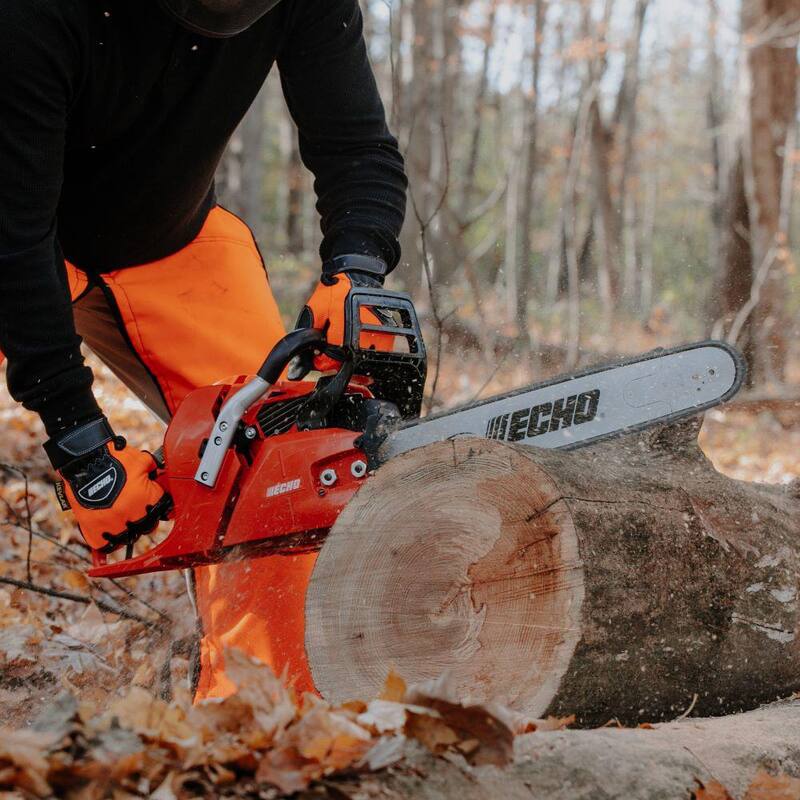 ECHO 20 pulgadas Sierra de cadena de uso profesional con mango trasero de la serie X de 73.5 cc de gasolina de 2 tiempos - CS-7310P-20