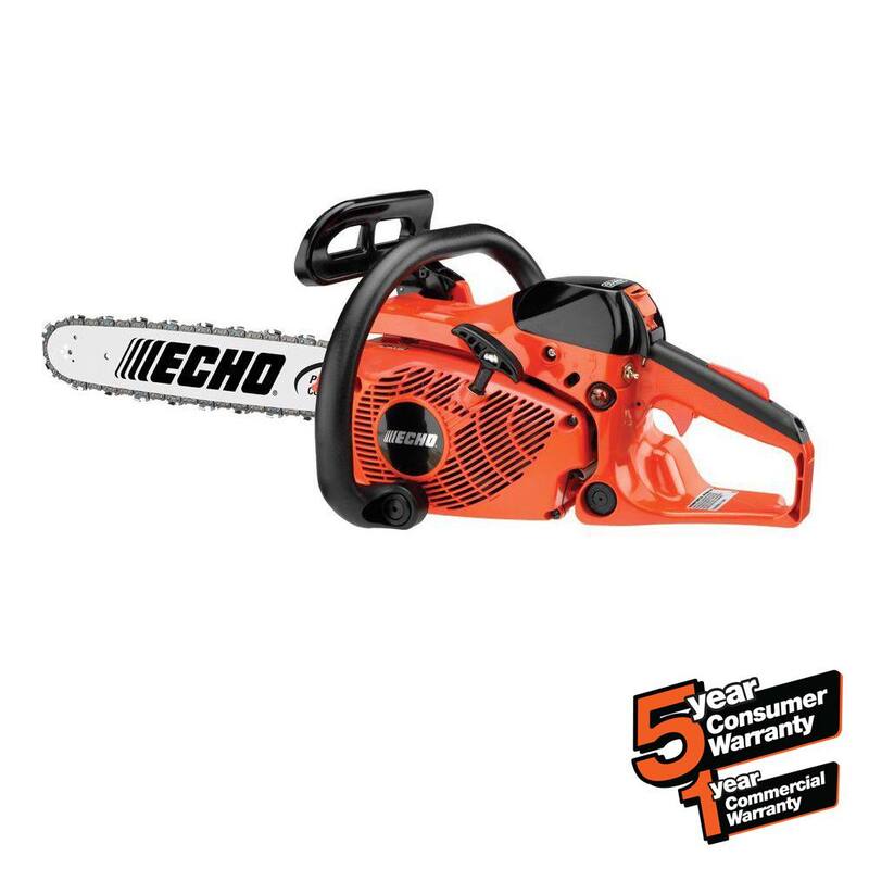 ECHO 16 pulgadas. 35.8 cc Gas 2-Tiempos Sierra de Cadena con Mango Trasero - CS-361P-16