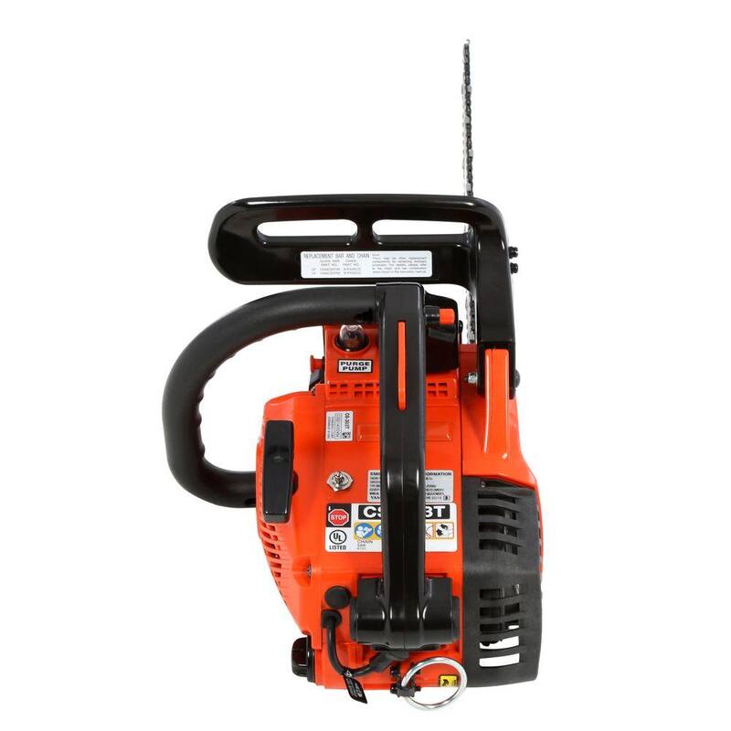 Motosierra de Mango Superior de Gasolina de 12 pulgadas y 30.1 cc de 2 Tiempos - CS-303T-12