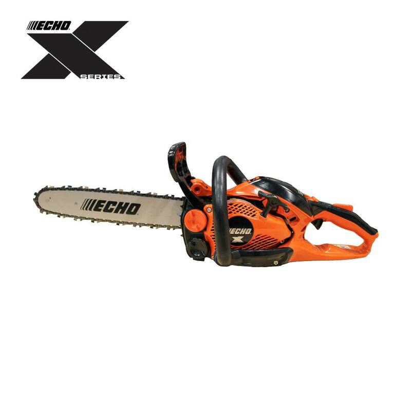 ECHO 14 pulgadas 25.0 cc Gas 2-Tiempos Serie X Motosierra con mango trasero con baja vibración SpeedCut Nano 80TXL - CS-2511PN-14