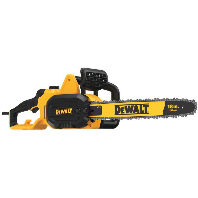 Si quieres traducir el título sin mencionar la marca del producto, sería: "Sierra eléctrica de cable de 18 pulgadas y 15 amperes DEWALT - DWCS600"