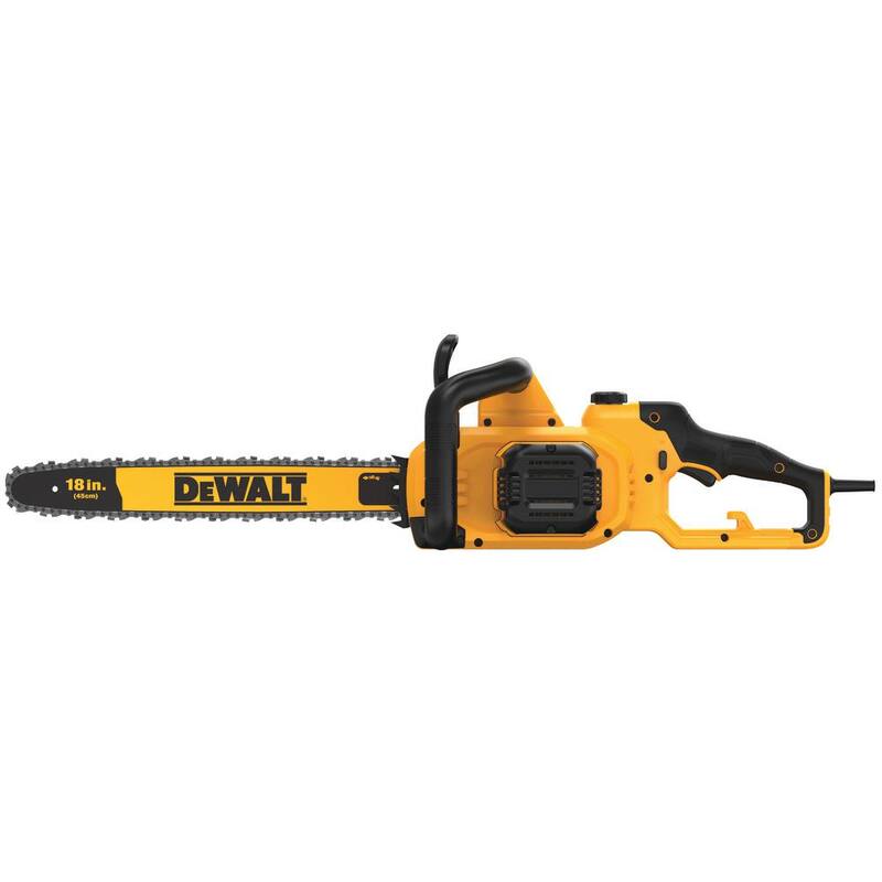 Si quieres traducir el título sin mencionar la marca del producto, sería: "Sierra eléctrica de cable de 18 pulgadas y 15 amperes DEWALT - DWCS600"