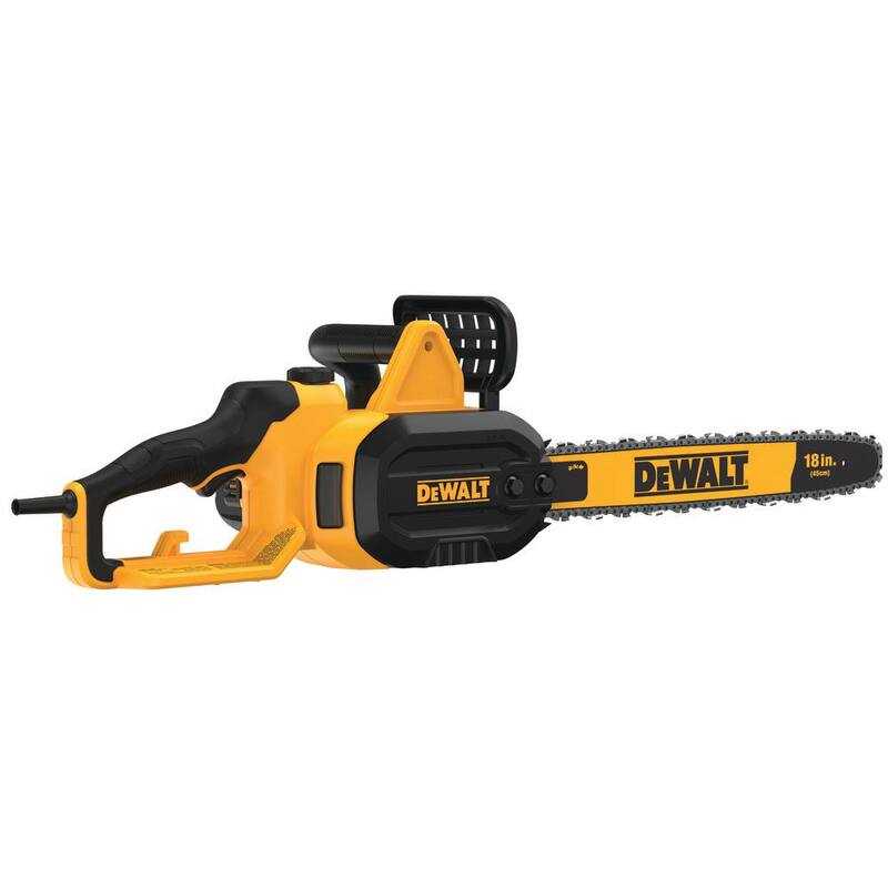 Si quieres traducir el título sin mencionar la marca del producto, sería: "Sierra eléctrica de cable de 18 pulgadas y 15 amperes DEWALT - DWCS600"