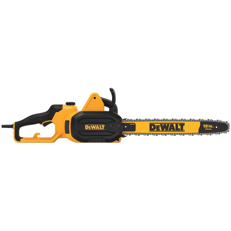 Si quieres traducir el título sin mencionar la marca del producto, sería: "Sierra eléctrica de cable de 18 pulgadas y 15 amperes DEWALT - DWCS600"