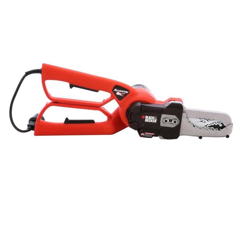 BLACK+DECKER 6 in. 4.5 AMP Podadora de jardín eléctrica con cable Alligator - LP1000