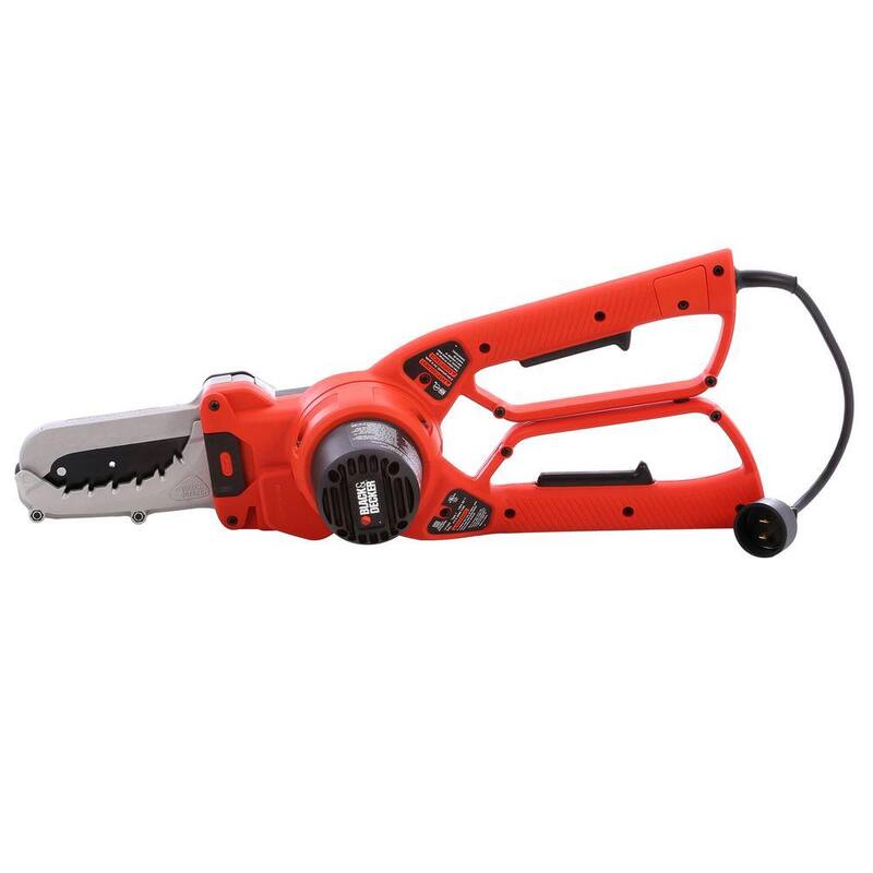 BLACK+DECKER 6 in. 4.5 AMP Podadora de jardín eléctrica con cable Alligator - LP1000