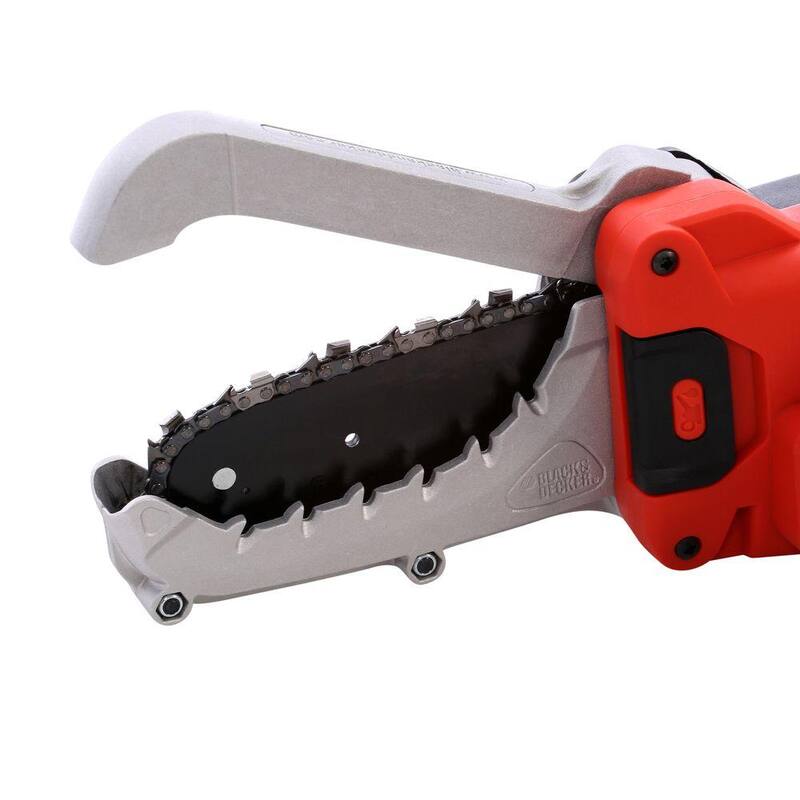 BLACK+DECKER 6 in. 4.5 AMP Podadora de jardín eléctrica con cable Alligator - LP1000