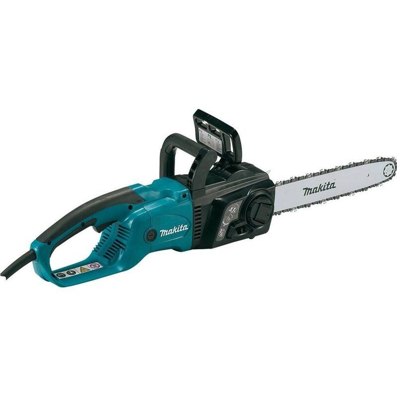 Makita 14 pulgadas 14.5 Amperes Motosierra Eléctrica con Mango Trasero - UC3551A