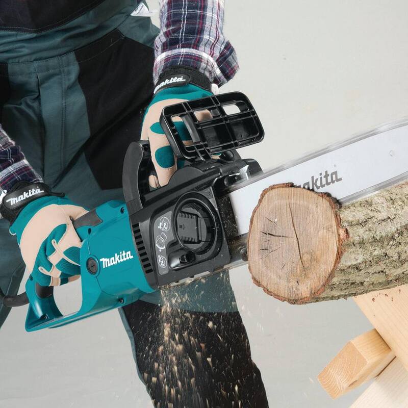 Makita 14 pulgadas 14.5 Amperes Motosierra Eléctrica con Mango Trasero - UC3551A