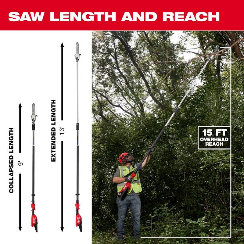 Milwaukee M18 Fuel 18-Volt Lith-Ion Brushless 8 in. Hatchet Pruning Saw M18 FUEL Telescoping Pole Saw, 2 M18 Forge 8.0 Ah Battery - 3004-20-3013-20-48-11-1881-48-11-1881

Si necesitas ayuda con la marca específica del producto, por favor házmelo saber.