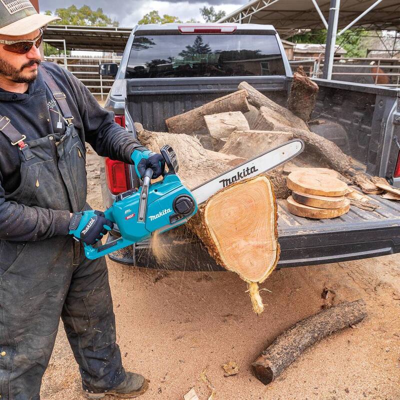 Makita XGT 16 pulg 40V max motosierra eléctrica con motor sin escobillas a batería (herramienta solamente) - GCU05Z