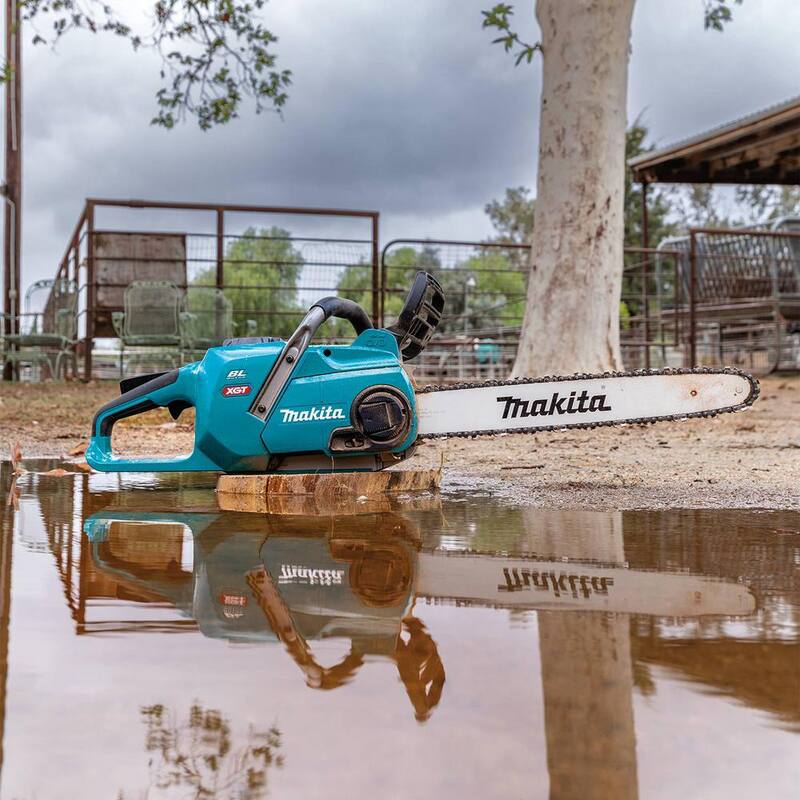 Makita XGT 16 pulg 40V max motosierra eléctrica con motor sin escobillas a batería (herramienta solamente) - GCU05Z