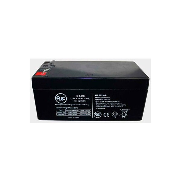 Battery Clerk AJC  Ritar RT1232  Sealed Lead Acid - AGM - VRLA Battery - AJC-D3.4S-J-1-138961