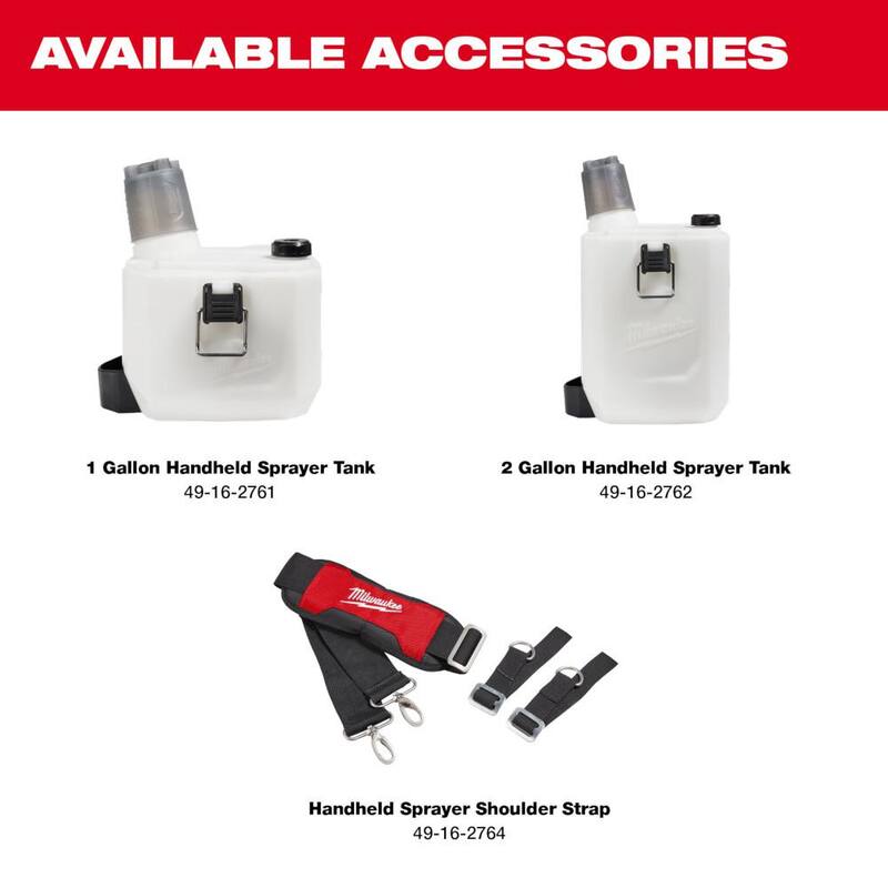 Sierra de poda inalámbrica Milwaukee M12 FUEL de 6 pulgadas con tecnología Brushless y batería de 12V de litio, HATCHET con kit de rociador manual de 2 galones M12 - 2527-20-2528-21G2.