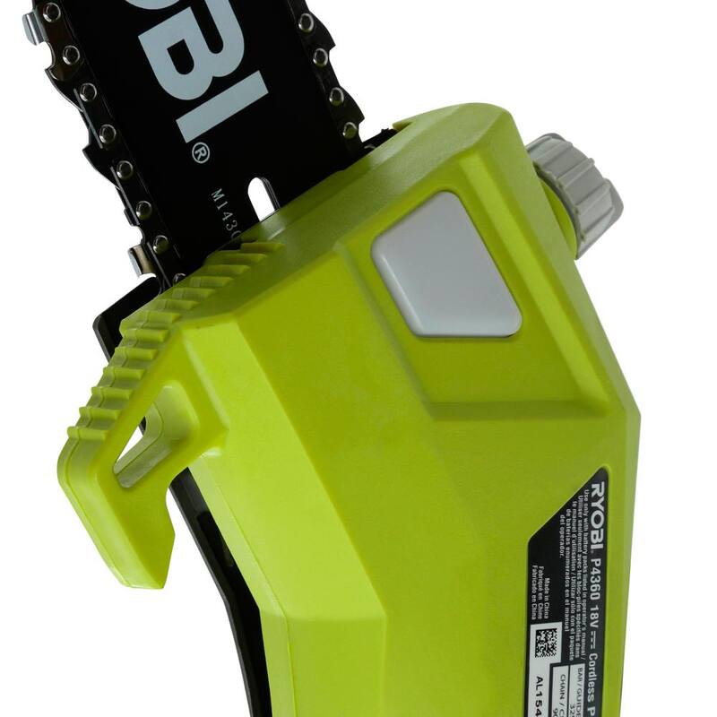 RYOBI ONE+ 18V 8 pulg. Sierra de poste inalámbrica con batería de 1.3 Ah y cargador - P4361