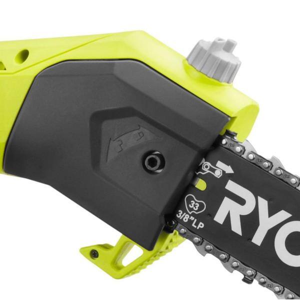 RYOBI ONE+ 18V 8 pulg. Sierra de poste inalámbrica con batería de 1.3 Ah y cargador - P4361