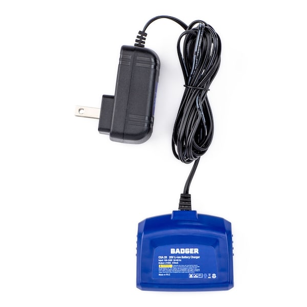 Wild Badger Power Wild Badger Power Cordless 20 Volt 0.47A Clip-on Charger - WB20V1HC
