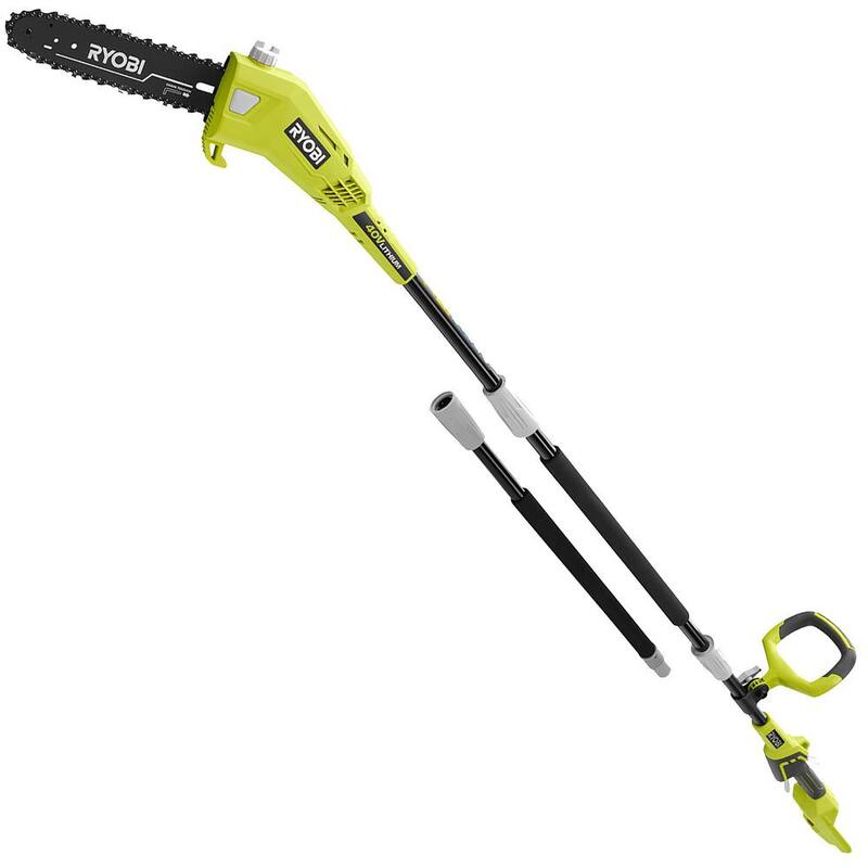 RYOBI 40V 10 pulgadas Sierra de poste inalámbrica con batería (herramienta solamente) - RY40506BTL