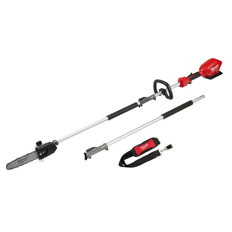 Si_MX: Sierra de poste inalámbrica Milwaukee M18 FUEL de 10 pulgadas con capacidad de accesorio (solo la herramienta) - 2825-20PS