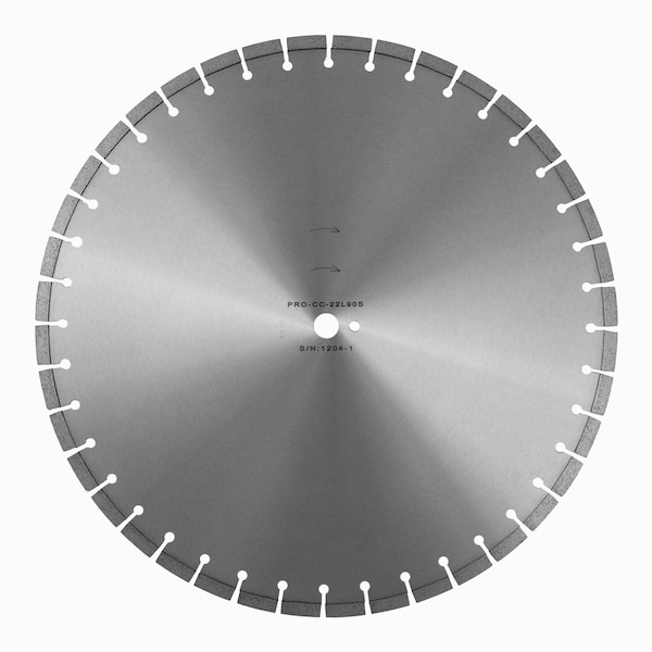 Paragon Diamond Tools 42'' x 187 x 1''DP HighHP Blade for Cured Concrete 3574HP - HHCC-42-187