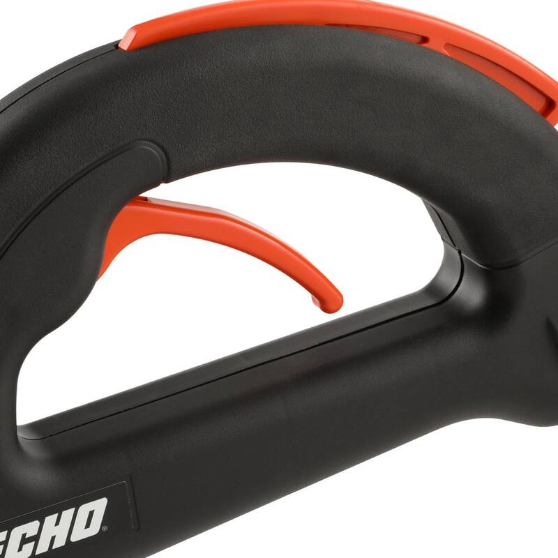 Podadora de poste de gasolina con motor de 25.4 cc de 2 tiempos de la serie X de ECHO de 12 pulgadas con manija en forma de bucle y poste telescópico que se extiende a 12.1 pies - PPT-2620
