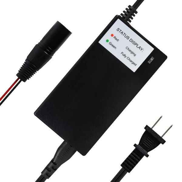 Mighty Max Battery 24V 2Amp GT KOBRA.08 mini-e SHOCKWAVE TRAILZ TSUNAMI Scooter Charger - MAX3497092