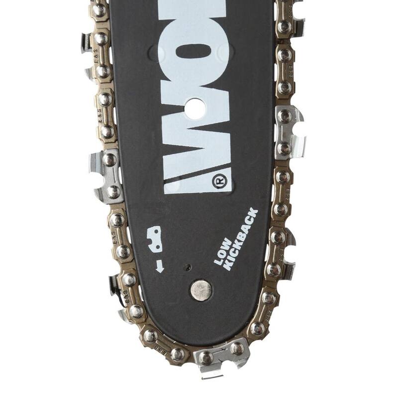 Sierra de poste eléctrica Worx de 10 pulgadas y 8 amperes - WG309