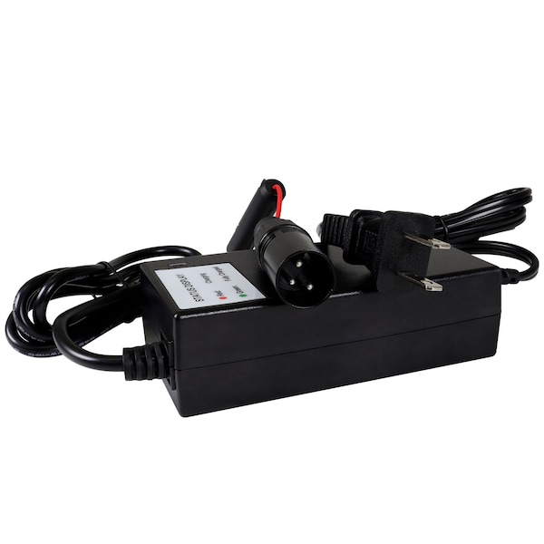 Mighty Max Battery 24V 2Amp GT ASTEROID GT200/250/300/350/500 SHOCKWAVE Scooter Charger - MAX3497091