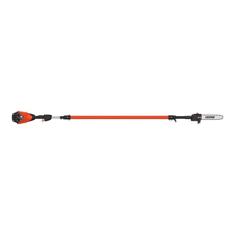 ECHO eFORCE 10 in. 56V X Series Cordless Battery 12 ft. Telescoping Shaft Power Pole Saw con batería de 5.0Ah y cargador rápido - DPPT-2600HR2