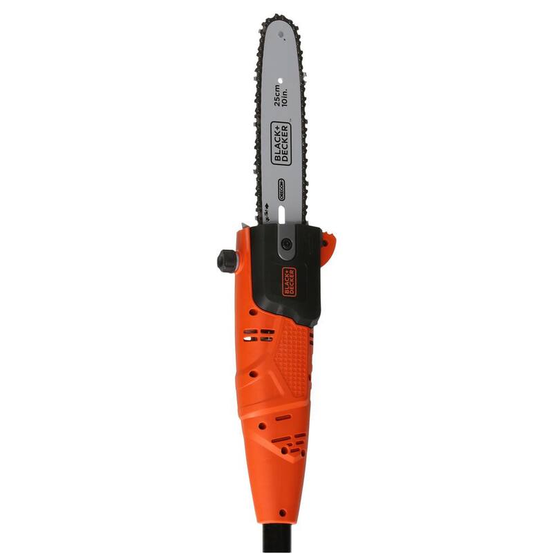 Sierra eléctrica de poste con lubricador automático de 10 pulgadas y 6.5 amperes de BLACK+DECKER - PP610
