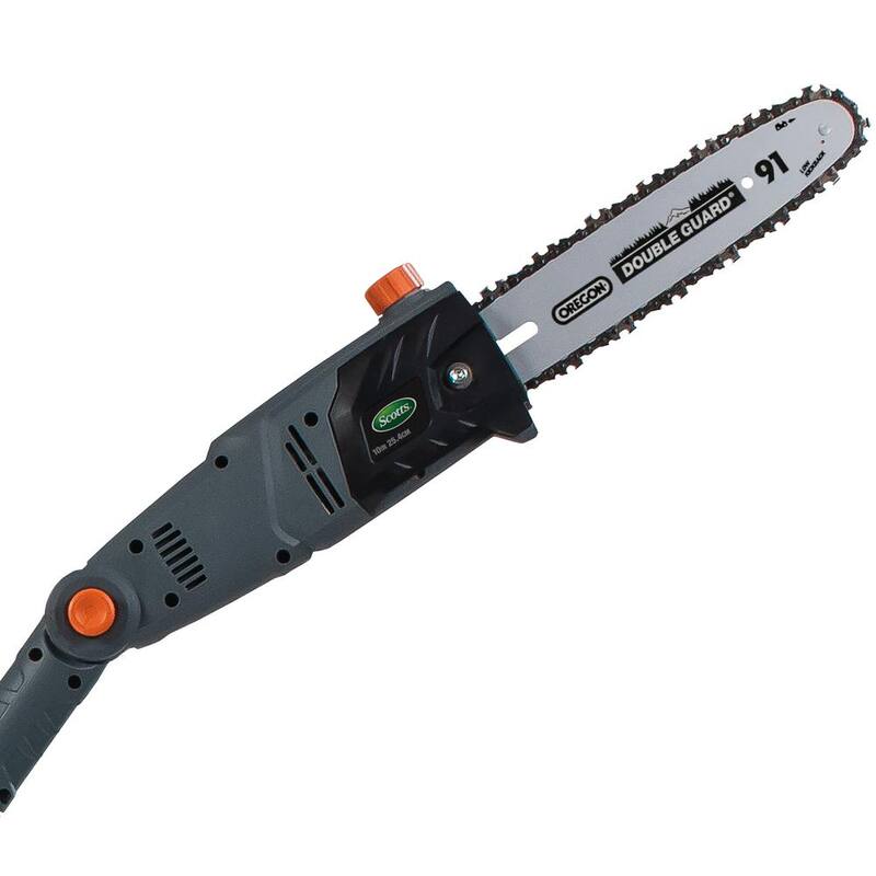 Sierra eléctrica de poste Scotts de 10 pulgadas y 8 amperios - PS45010S