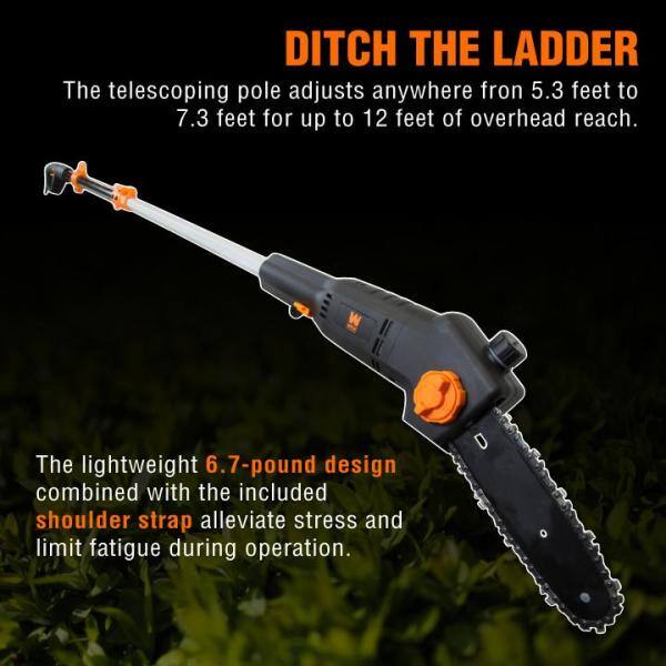 Si modelo y marca del producto: WEN 6-Amp 8 in. Electric Telescoping Pole Saw - 4019