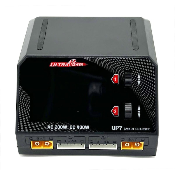 Hot Stuffcosas Calientes UP7 AC 200W & DC 400W Dual Port Multi Battery Charger - HO3533821