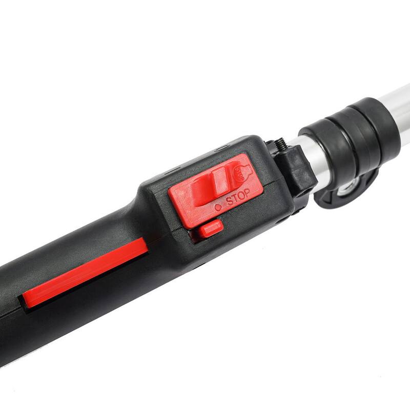 YIYIBYUS 12 pulgadas 35.8cc 4 tiempos Motor de gasolina Sierra de poda de polo de árbol Motosierra a gas - BI-MCR1509+10