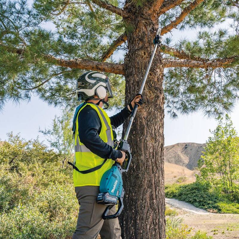 Makita XGT 10 pulg. 40V máx. Sierra de poda eléctrica inalámbrica sin escobillas Kit, 8 ft. de longitud (4.0Ah) - GAU01M1