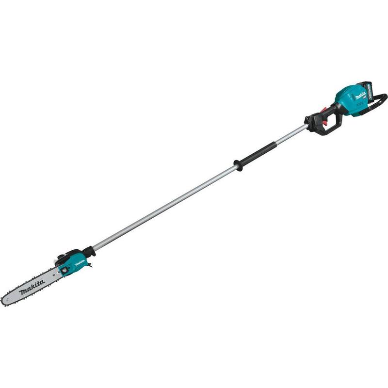 Makita XGT 10 pulg. 40V máx. Sierra de poda eléctrica inalámbrica sin escobillas Kit, 8 ft. de longitud (4.0Ah) - GAU01M1
