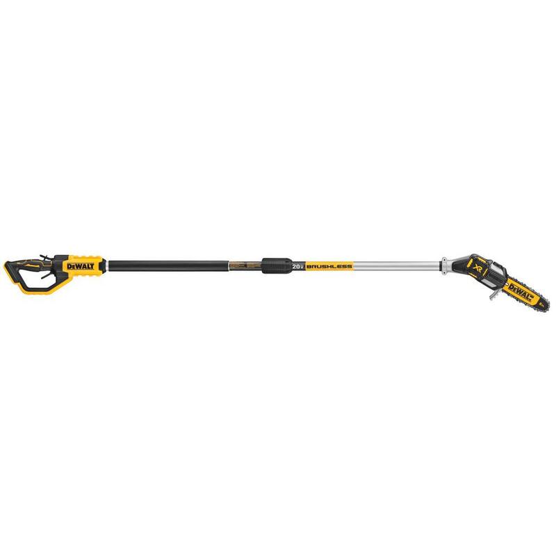 DEWALT 20V MAX 8 pulgadas. Sierra de poste inalámbrica con batería recargable con kit de (1) batería de 5Ah, cargador y bolsa - DCPS620BW205CK