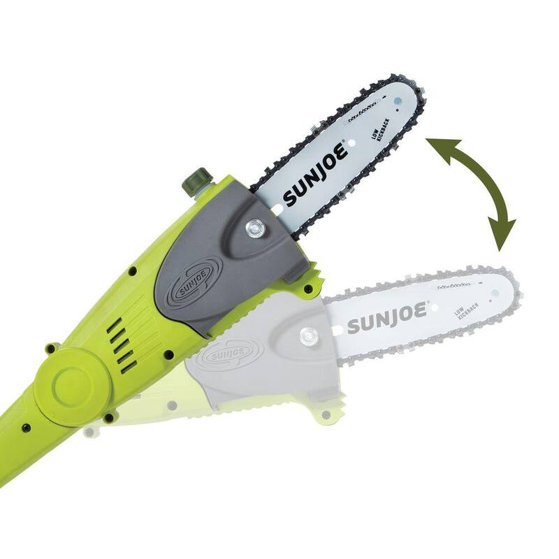 Si Joe 8 en. 40-Volt Electric Cordless Telescoping Pole Saw Kit con Batería de 4.0 Ah + Cargador - ION8PS2
