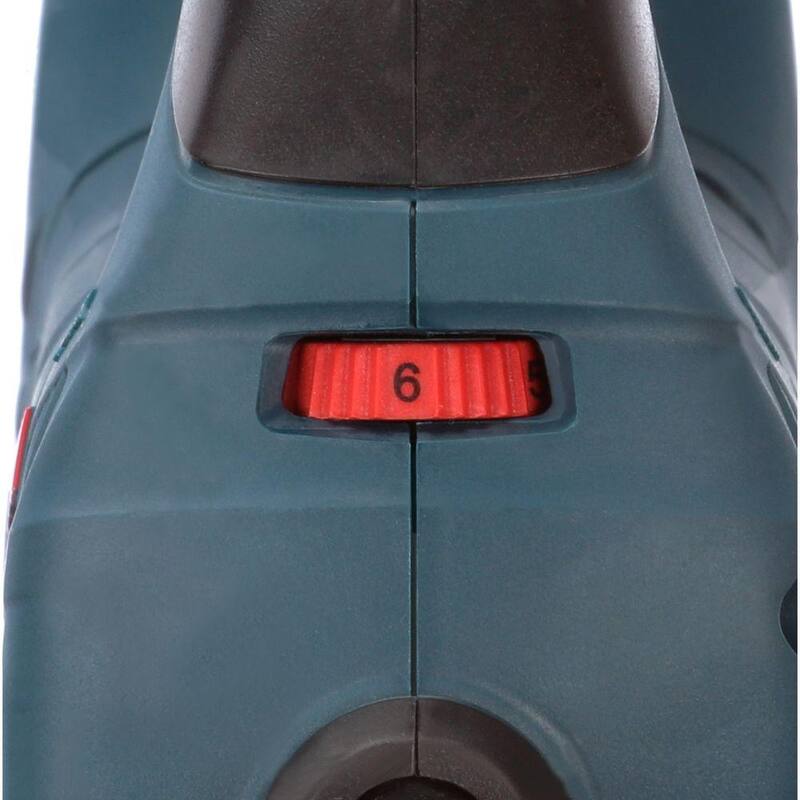 Si no hay problema, voy a hacer esta traducción omitiendo el nombre de la marca del producto: Paquete de sierra de sable con mango superior y velocidad variable de 6.5 amperes con estuche de transporte - JS365