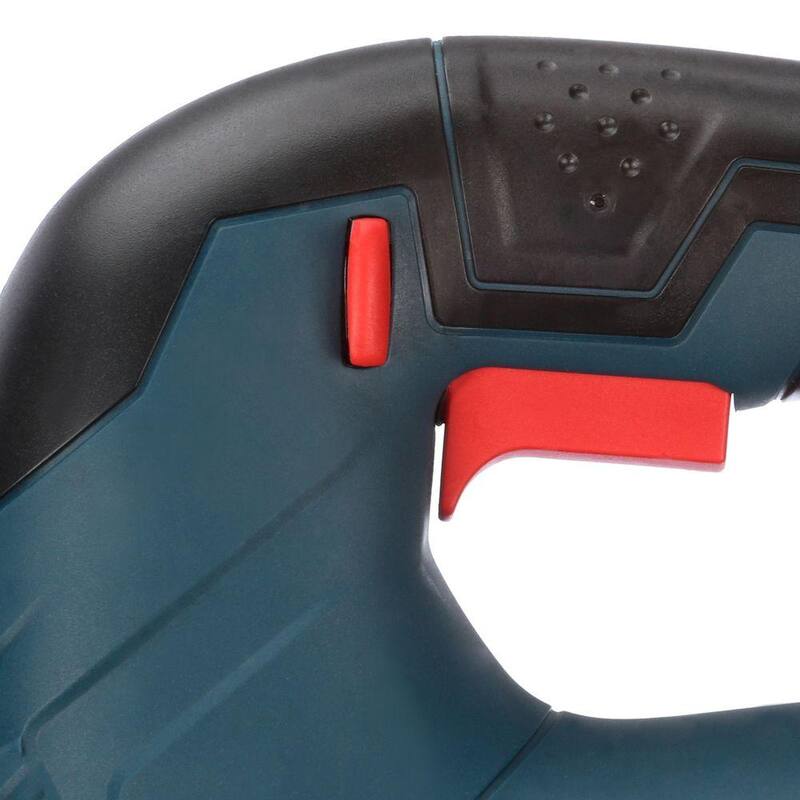 Si no hay problema, voy a hacer esta traducción omitiendo el nombre de la marca del producto: Paquete de sierra de sable con mango superior y velocidad variable de 6.5 amperes con estuche de transporte - JS365
