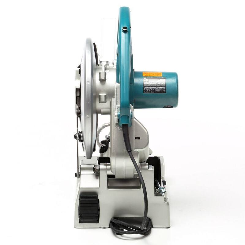 Sierra de corte Makita de 15 Amperes y 12 pulgadas con cable para metal y corte de bisel con hoja de carburo - LC1230