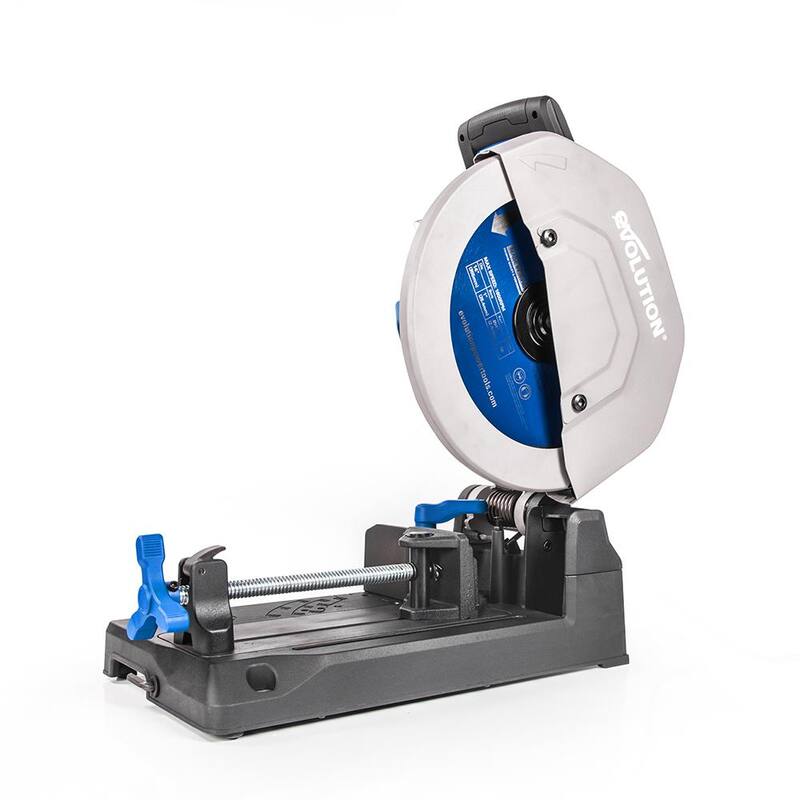 Sierra de corte de metal Evolution Power Tools de 15 pulgadas con hoja de carburo - S380CPS