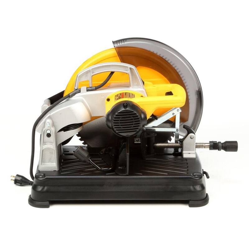 Sierra Tronzadora Multifuncional DEWALT de 15 Amperes y 14 pulgadas (355 mm) - DW872