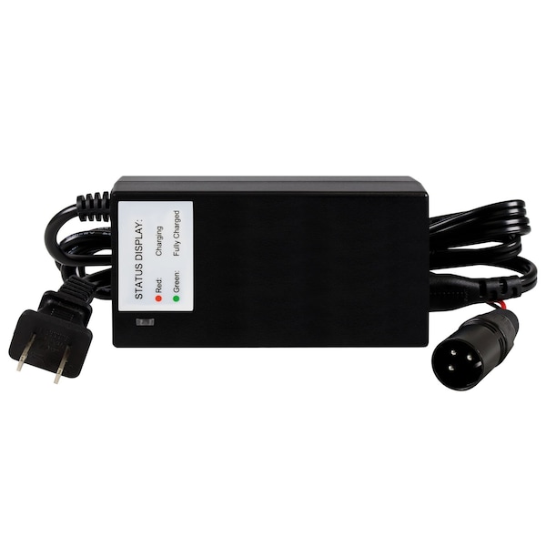 Mighty Max Battery 24V 2A Rascal We Go 250 Three Stage Wheelchair Battery Charger - MAX3497084