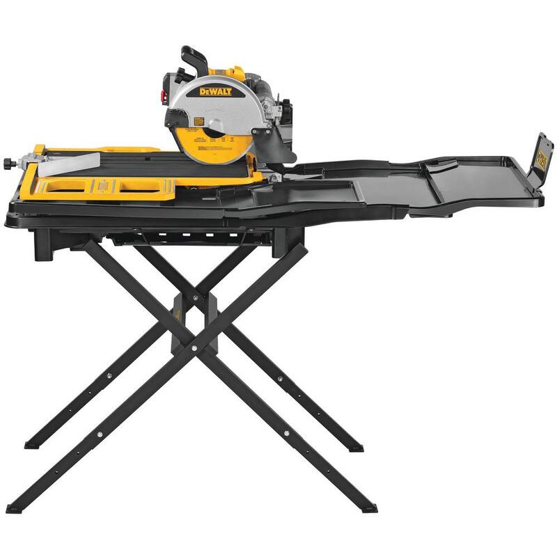 Sierra para azulejos húmedos de alta capacidad de 10 pulgadas con soporte - D36000S