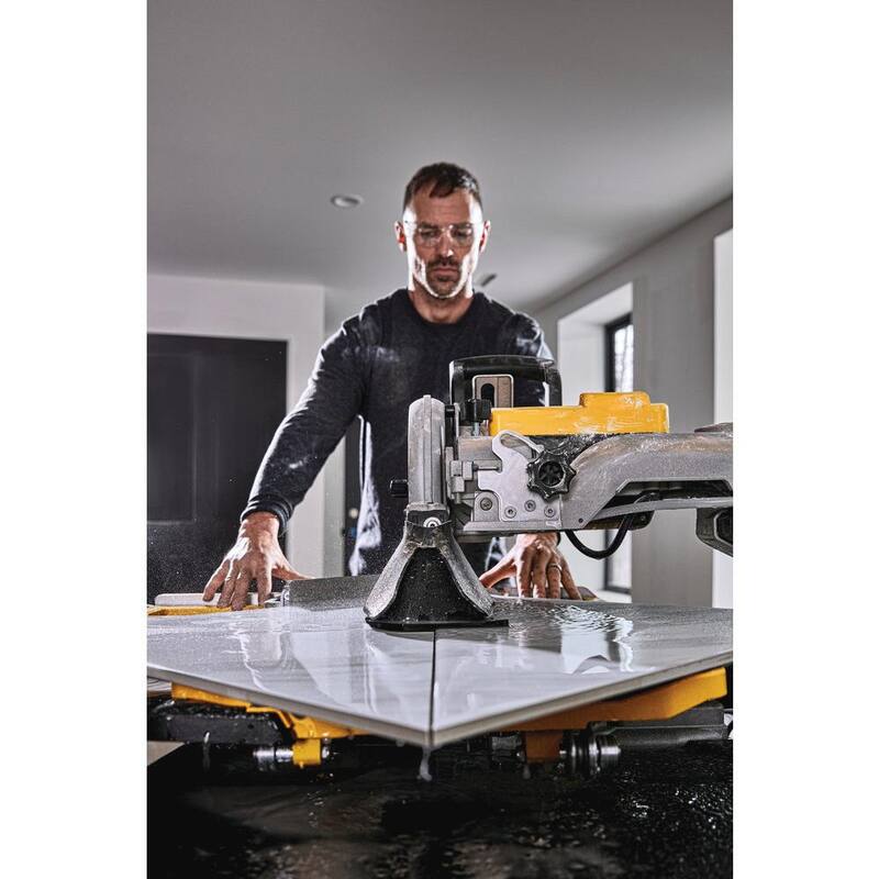 Sierra para azulejos húmedos de alta capacidad de 10 pulgadas con soporte - D36000S