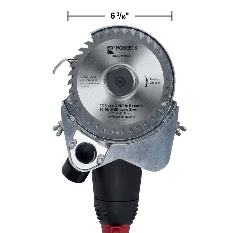 ROBERTS Longneck Plus 120 Volt 6 in. Jamb and Undercut Saw - 10-56